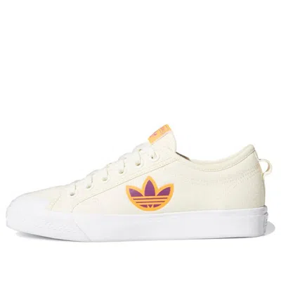 Adidas Originals (wmns) Adidas Nizza Trefoil 'creamy' In Neutral