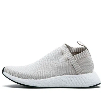 Adidas Originals (wmns) Adidas Nmd_cs2 Primeknit 'pearl Grey' In White