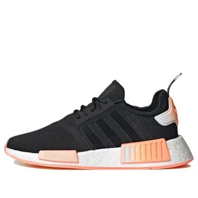 Adidas Originals (wmns) Adidas Nmd_r1 'black Beam Orange' In Multi