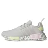 Adidas Originals (wmns) Adidas Nmd_r1 'color Splash - Grey Lime' In Silver
