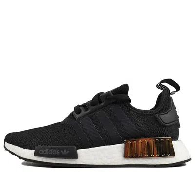 Adidas Originals (wmns) Adidas Nmd_r1 'metallic Plugs - Core Black'