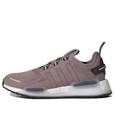Adidas Originals (wmns) Adidas Nmd_r1 V3 'purple' In Gray