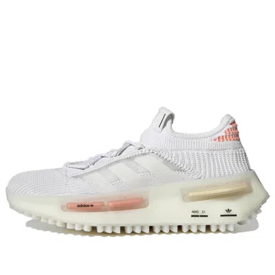 ADIDAS ORIGINALS (WMNS) ADIDAS NMD_S1 SHOES 'WHITE CORAL FUSION'