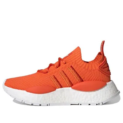 Adidas Originals (wmns) Adidas Nmd_w1 'collegiate Orange' In Collegiate Orange/orange/cloud White