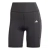 Adidas Originals (wmns) Adidas Optime 7-inch Leggings Asia Sizing 'black' In Brown
