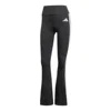 Adidas Originals (wmns) Adidas Optime Essentials 3-stripes Flared Leggings 'black White' In Multi