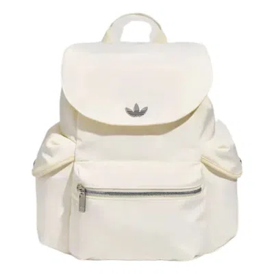 Adidas Originals (wmns) Adidas Original Flip Backpack 'cloud White' In Neutral