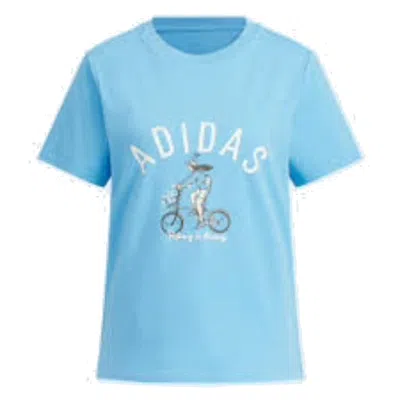 Adidas Originals (wmns) Adidas Original T-shirt Asia Sizing 'blue'