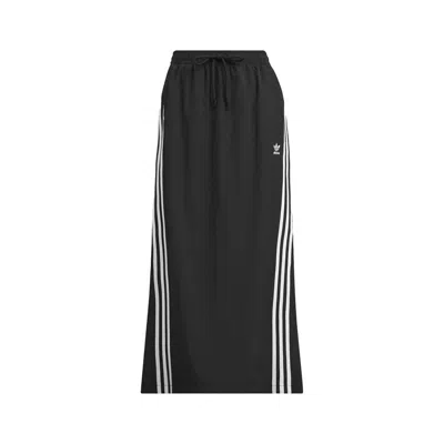 Adidas Originals (wmns)  3-stripe Parach Skirt 'black White' In Multi