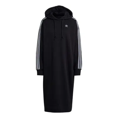 Adidas Originals (wmns)  Adicolor Classics Hoodie Dress Asia Sizing 'black White'