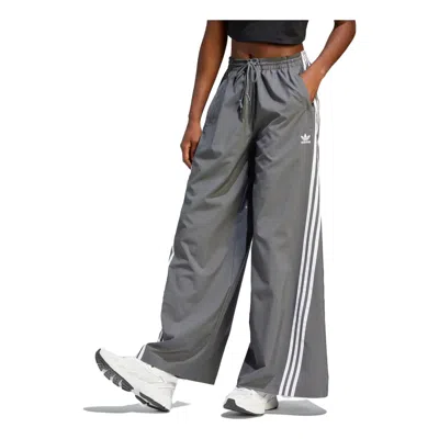Adidas Originals (wmns)  Adilenium Oversized Track Pants 'grey' In Gray