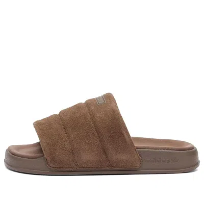 Adidas Originals (wmns)  Adilette Essential 'brown'