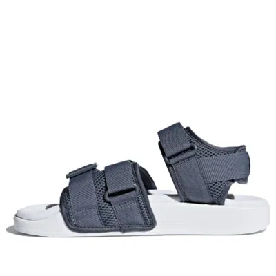 Adidas Originals (wmns)  Adilette Sandal 2.0 'grey' In Blue