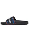 Adidas Originals (wmns)  Adilette Slides 'black Red Blue' In Multi
