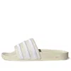 Adidas Originals (wmns)  Adilette Slides 'wonder White' In Neutral