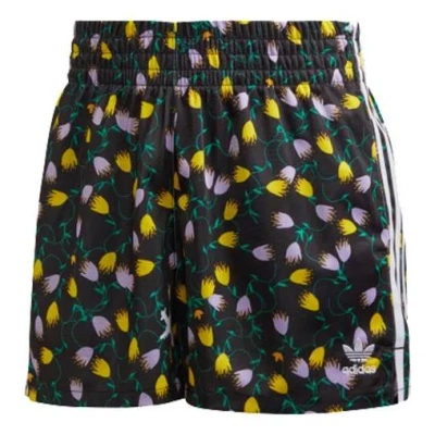 Adidas Originals (wmns)  Allover Print Shorts Black In Multi