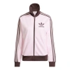 Adidas Originals (wmns)  Beckenbauer Track Top Asia Sizing 'pink Brown' In Multi