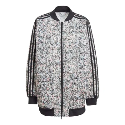 Adidas Originals (wmns)  Bomber Jacket 'floral' In Black