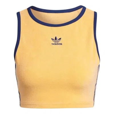 Adidas Originals (wmns)  Cropped Tank Top Asia Sizing 'yellow'