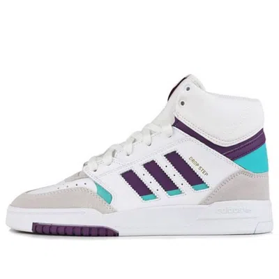 Adidas Originals (wmns)  Drop Step 'white Gray Purple' In Multi