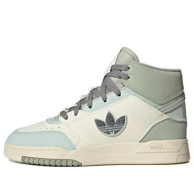 Adidas Originals (wmns)  Drop Step Xl 'white Light Green Dark Green'