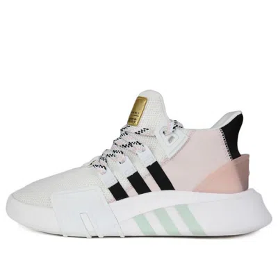 Adidas Originals (wmns)  Eqt Bask Adv 'white/pink/black' In Multi