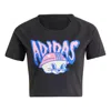 Adidas Originals (wmns)  Graphic Baby T-shirt Asia Sizing 'black'