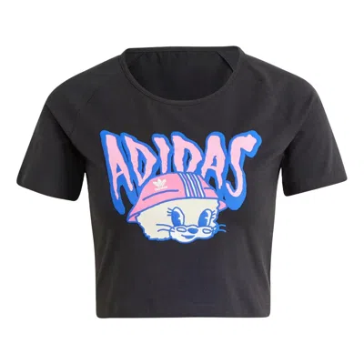 Adidas Originals (wmns)  Graphic Baby T-shirt Asia Sizing 'black'
