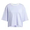 Adidas Originals (wmns)  Graphics T-shirt Asia Sizing 'purple White'