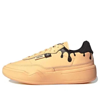 Adidas Originals (wmns)  Her Court 'acid Orange' In Yellow