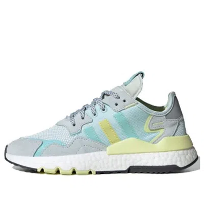 Adidas Originals (wmns)  Nite Jogger 'gray Blue Yellow' In Multi