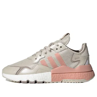 Adidas Originals (wmns)  Nite Jogger 'grey Pink' In Neutral