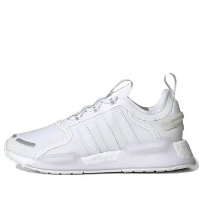 Adidas Originals Womens  Nmd R1 V3 In White/gray/silver Metallic