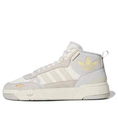 Adidas Originals (wmns)  Post Up 'grey Yellow' In White