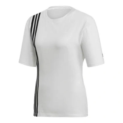 Adidas Originals (wmns)  Round Neck Pullover Short Sleeve White