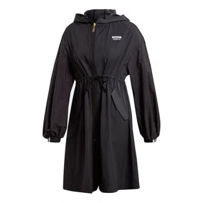 Adidas Originals (wmns)  Ryv Wb Hooded Windbreaker Jacket Black