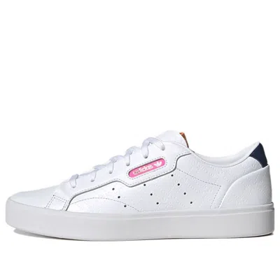 Adidas Originals (wmns)  Sleek 'cloud White Crew Navy'