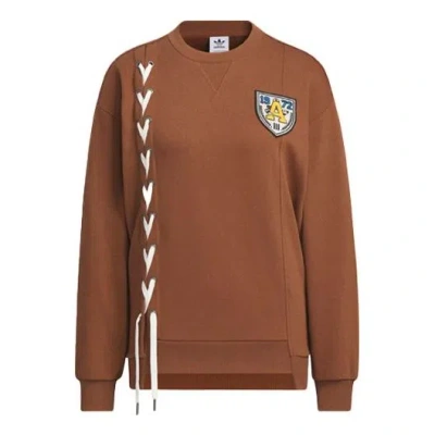 Adidas Originals (wmns)  Sportswear Hoodie 'tan' In Brown