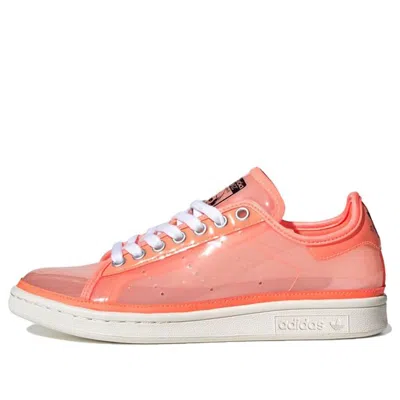 Adidas Originals (wmns)  Stan Smith Orange/white In Pink