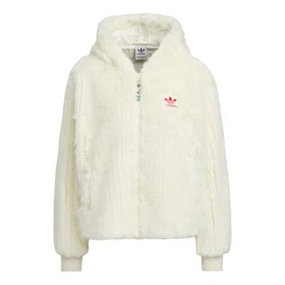 Adidas Originals (wmns)  X Feifei Ruan Cny Fur Jackets Asia Sizing 'white' In Neutral