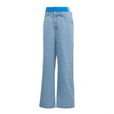 Adidas Originals (wmns)  X Kseniaschnaider Boxer Short Jeans 'blue'