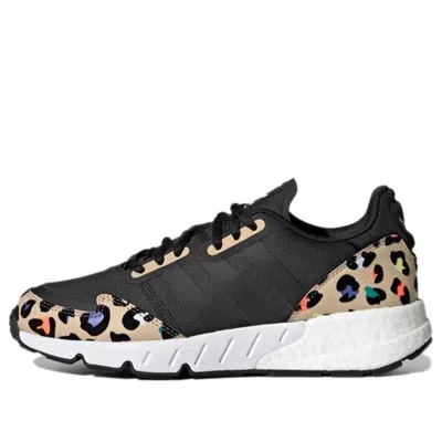 Adidas Originals (wmns)  Zx 1k Boost 'black Brown Blue' In Multi