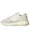 Adidas Originals (wmns)  Zx 5k Boost 'cloud White' In Neutral