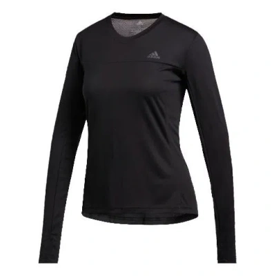 Adidas Originals (wmns) Adidas Otr Ls Tee Running Sports Long Sleeves Black