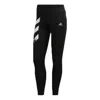 Adidas Originals (wmns) Adidas Own The Run 3-stripes Fast Tights Asia Sizing 'black White'