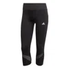 Adidas Originals (wmns) Adidas Own The Run 3/4 Leggings Asia Sizing 'black'