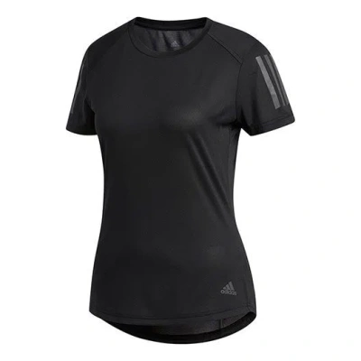 Adidas Originals (wmns) Adidas Own The Run Climalite Running Short-sleeve Tee Black