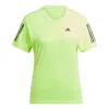 Adidas Originals (wmns) Adidas Own The Run Tee 'lucid Lemon' In Multi