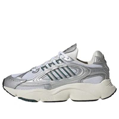 Adidas Originals Adidas Ozmillen Sneaker In White/black/tech Indigo