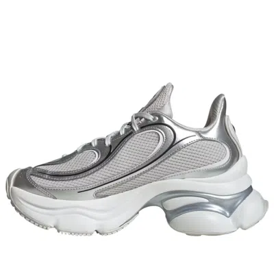 Adidas Originals (wmns) Adidas Ozvenuz 'silver Metallic' In Gray